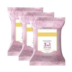Free Sample Makeup Remover Wet Facial Cleansing Oil Free Wipes Aloe Vera