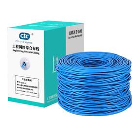Cable Manufacturers Low Price 1000ft Outdoor Network Cable Cat6 UTP FTP SFTP Cat5 Cat6e  Ethernet Lan CCTV Camera Cable
