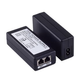 High Quality 48V 24W 0.5A POE Injector Adapter Power Supply for Most Cisco/Polycom/Aastra Phones and More