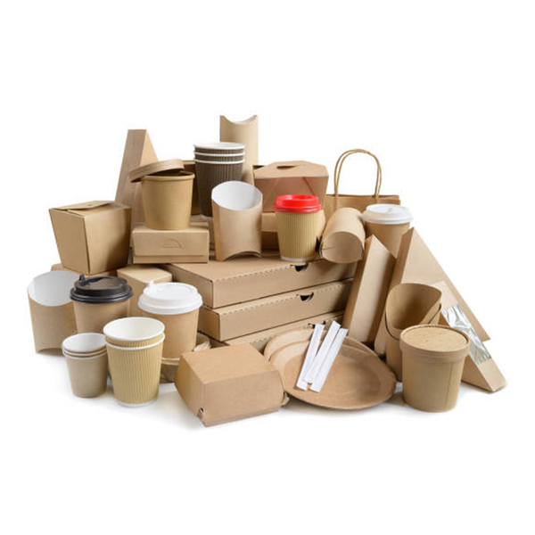 Kraft Takeway Grade Foldable for Delivery Catering Fries Hot Dog Hamburger Popcorn Chicken Paper ABCD Packiging Boxes Food Cakes