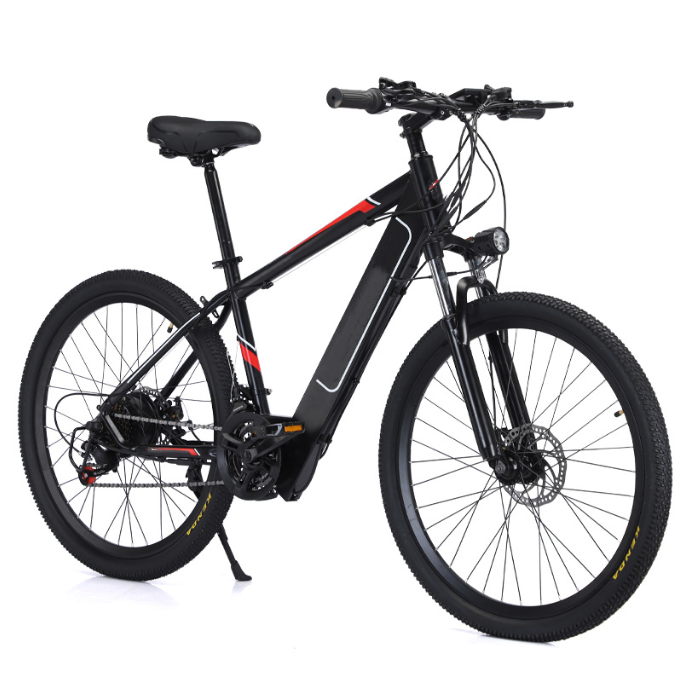 Tianjin Ruisen Import And Export Trading Co., Ltd. Source factory 250W Motor mountain electric bike 36V lithium battery off-road variable speed electric bicycle