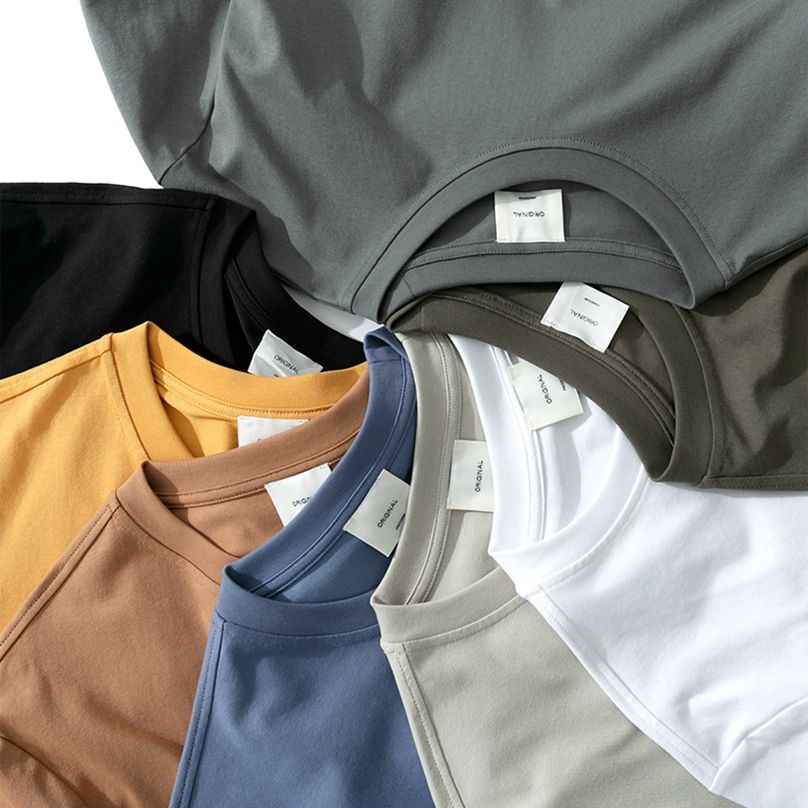 Fengmaodingfu (guangzhou) Technology Co., Ltd. Custom Wholesale Sale 260 Gsm T-Shirt Pour Les Hommes Printing Custom 100 Cotton Men Blank T Shirt