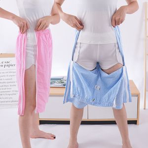 Leg foot arm injured wounded fracture adult elderly nursing pants elder bedridden paralysis nursing pants