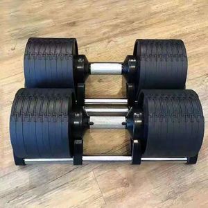 IN STOCK Fitness Equipment Gym Weights Set Adjustable Dumbbell For Body Building Custom Dumbbell Adjustable