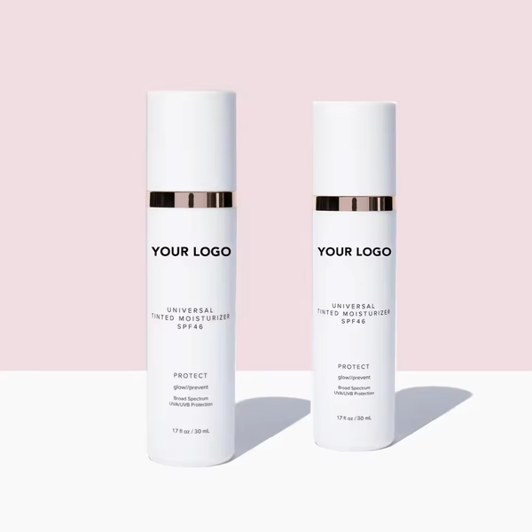 Waterproof Sunscreen Spf 46 Tinted Moisturizer Bright Natural Primer Face Custom Logo Primer Makeup Foundation