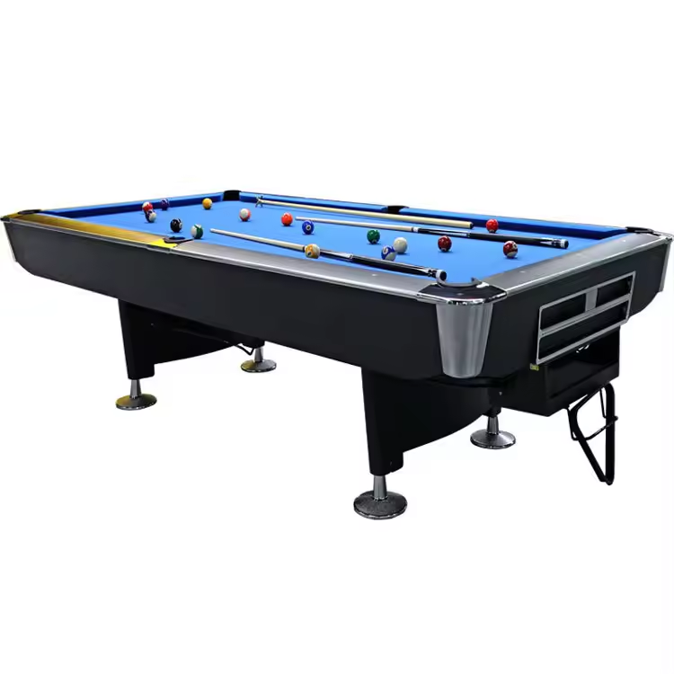 Jiujiang Tenshin Billiards Equipment Co., Ltd. High quality solid wood marble slate table luxury 8FT 9FT indoor billiard pool table