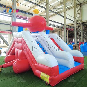 Wholesale New Design Customized Outdoor Commercial PVC Inflatables Dry slides For Kids Adult