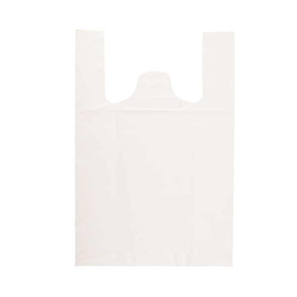 Biodegradable Grocery Bags For Supermarket Restaurant Thank You Shopping Bags PLA Grocery Bags