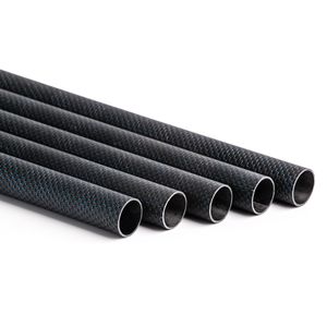 Factory Custom 3K Twill Matte Carbon Fibre Tube 10Mm 20Mm 30Mm 40Mm 50Mm 3K Carbon Fiber Tube Carbon Fiber Tubing
