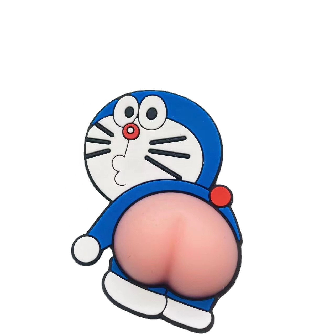 Silicone plastic cartoon stickers doll custom-made rubber PVC soft Fridge stickers gift custom