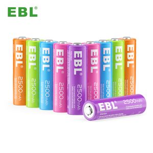 EBL  2500mAh Pre-Charged 1.2V NiMH Double AA Batteries AA Rechargeable Batteries