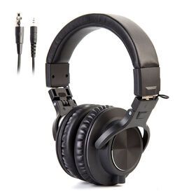Customized professional broadcast studio monitoring headphones, wired stereo noise-canceling headphones, suitable for mixers DJs