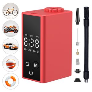 Top Rated Portable Air Compressor Tire Inflator Intelligent Digital Display Electric Mini Air Pump For Car Bike Motorcycle Ball