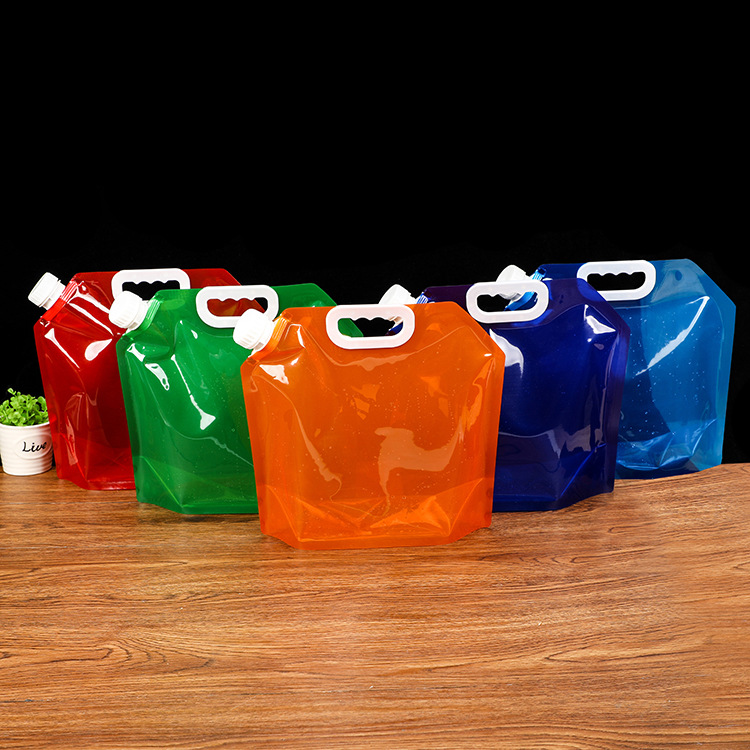 5L Portable Outdoor Camping Sports Mountaineering Folding Water Bag