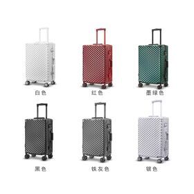 Carry On Luggage with Aluminum Frame, 3pcs set PC ABS Zipperless Luggage with Wheels, vibrant Hard Shell Suitcase 4 Metal Corner