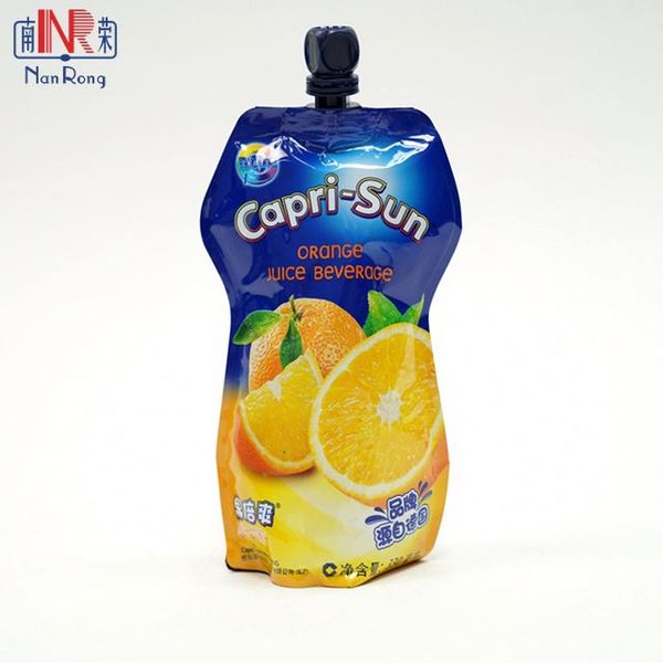 Aluminum Foil Bag Manufacturer Capri Sun 200ml juice pouch Clear Plastic Disposable Drink Mango 100ml Fruit Juice Pouch
