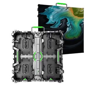 Outdoor P3.91 rental 500*500mm curve cabinet high refresh HD SMD stage event screen led display