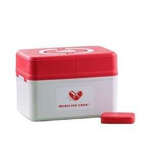 Plastic  First aid Medicine box for Household Car Vehicle  High Quality Cheap First Aid Kit Box