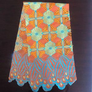 Swiss Voile Lace fabric 2024 Latest Heavy Embroidery African Pure Cotton Lace fabrics Dubai Africa nigeria