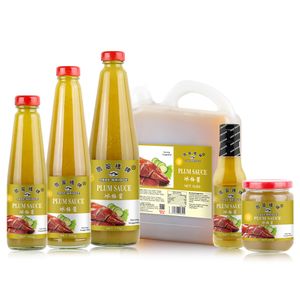 Factory-Direct Wholesale Price Haccp Halal BRC Certified Condiments Jade Bridge Plum Sauce for Supermarkets