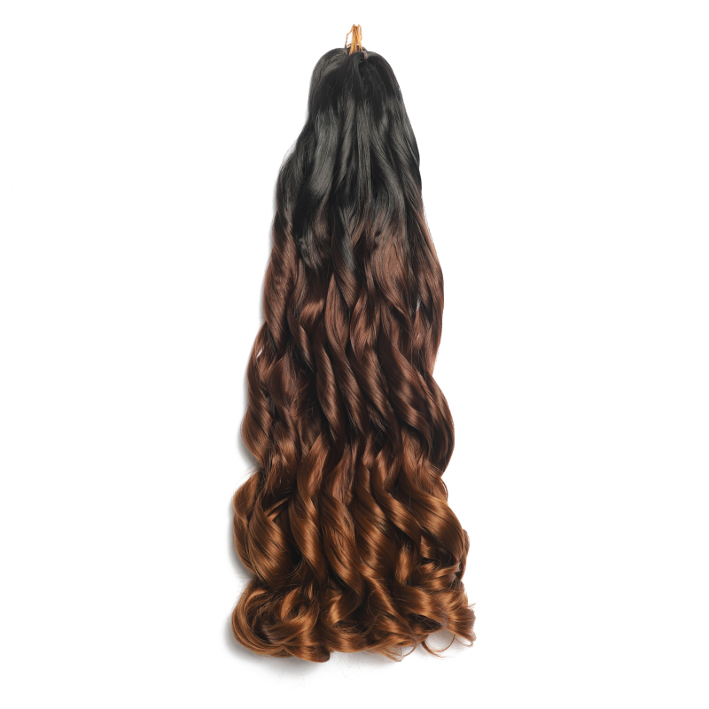 Kinky Brazilian Curl Braid High Temperature Fiber Afro Twist Brazilian Curl Braid crochet hair