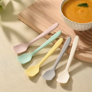 Durable Dishwasher Safe Bendable Kitchenware for Parent First Stage Infant Feeding Utensils With Soft-Tip Silicone Baby Spoons