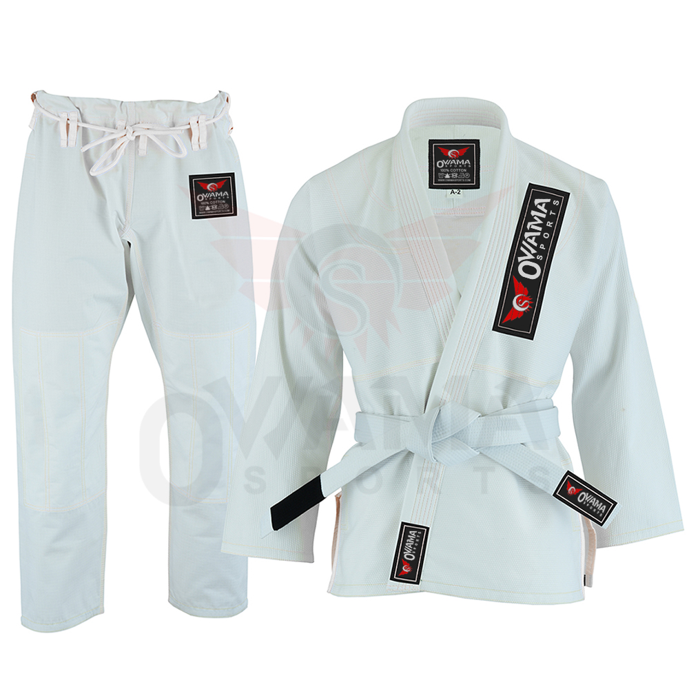 Jiu Jitsu Gear BJJ Gi - Brazilian Jiu Jitsu Sports Uniform High-quality Pearl wave 450 GSM Wholesale Custom Logo Judo Uniform