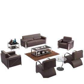 8027# leather office sofa set for office