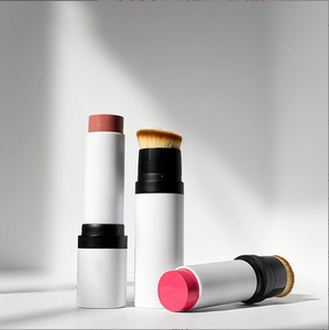 Multifunctional blush and  foundation make-up with brush head for formal occasions