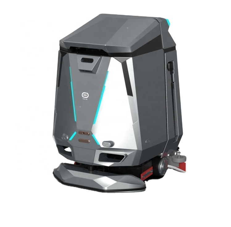 Laser SLAM Industrial Electric Automated Cleaning Robot AWG50 Warehouse Multiple Application Scenarios