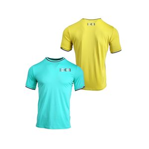 China Supplier Professional Functional Wicking Polyester Men's Knitted T-Shirt Poly Tee