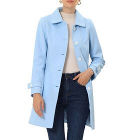ropa de invierno para mujer 2023 new Women wool blend fall Winter  jacket Outwear Elegant Fashion long trench coats