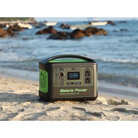 Portable Power Station 568Wh, 600W (Peak 1000W) Backup Lithium Battery, 153600mAh 110V/600W Solar Generator