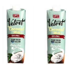 Cholesterol and Trans fat Free Natural Velvet Coconut Milk Drink for Vegans and Lactose Intolerant