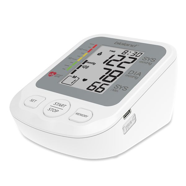 New large LCD cheap price automatic portable upper arm type digital sphygmomanometer a bp meter digital blood pressure monitor