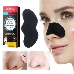 Deep Cleaning Remove the Blackheads Skin Whitening Firming 10 Pieces/Box MOOYAM Blackhead Clean Peeling Nose Sticker