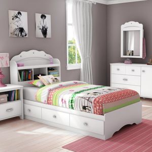 Custom Modern Designs Children Kids Wooden Furniture White Child Beds For Kindergarten Home