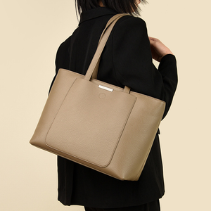 Customized Logo Women Bag Fashion Simple Large Ladies Office Bag Female Handbag Shoulder Bag For Women