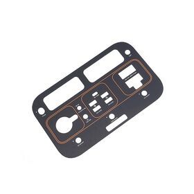 New Custom-made polycarbonate Overlay Screen Printed Membrane Keyboard Panel Label
