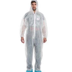 Medical coverall Safety work pp non woven disposable coverall medical protective gowns