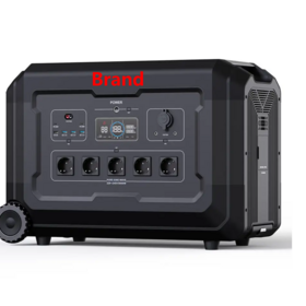 Gold supplier supply tragbare powerstation lifepo4 battery solar generator portable charge station 3000w power supply 3600wh eu