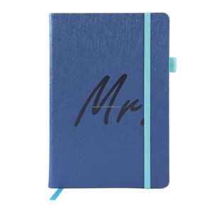 Luxury A5 PU Faux Leather Bound Planner Journal Notebooks with Logo Engraved