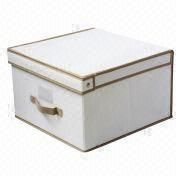Storage Box, Made of PET Nonwoven Fabric, Eco-friendly and Durable