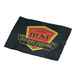 Recycled Luxury Woven Labels Design Labels For Clothing Woven Fabric Garment Embroidery Tags
