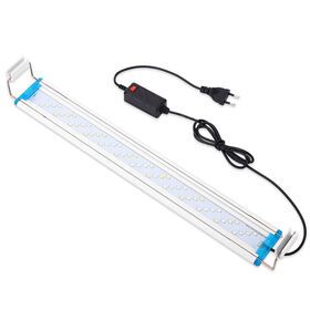 Ultra Thin Aquarium Light Fish Tank Bracket Lamp Three Color Adjustable Aquatic Plant Landscaping Lights For Aquarium Decoration