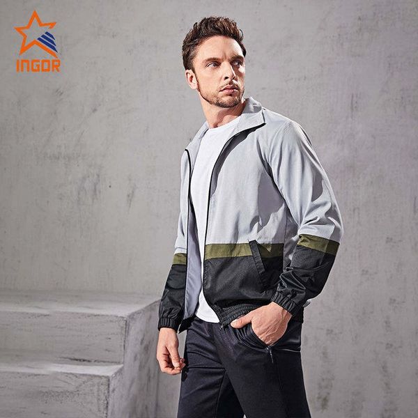 Ingor Custom New Trending Mens Sportswear Plus Size Men'S Windbreaker Varsity Jackets