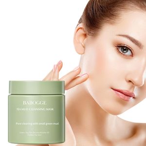 Green Tea Cream Mask for Face Gentle Exfoliating and Deep Cleansing Removes Dirt and Cares for Delicate Skin