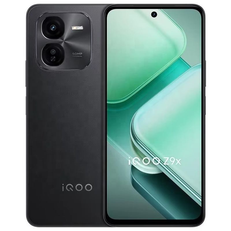 Shenzhen Xinlixiang E-Commerce Co., Ltd. Original iQOO Z9x 5G smartphone 6.72 inch LCD 120HZ,Snapdragon 6 Gen 1,12GB+256GB,6000mAh Big Battery,80W Charge,50MP Camera