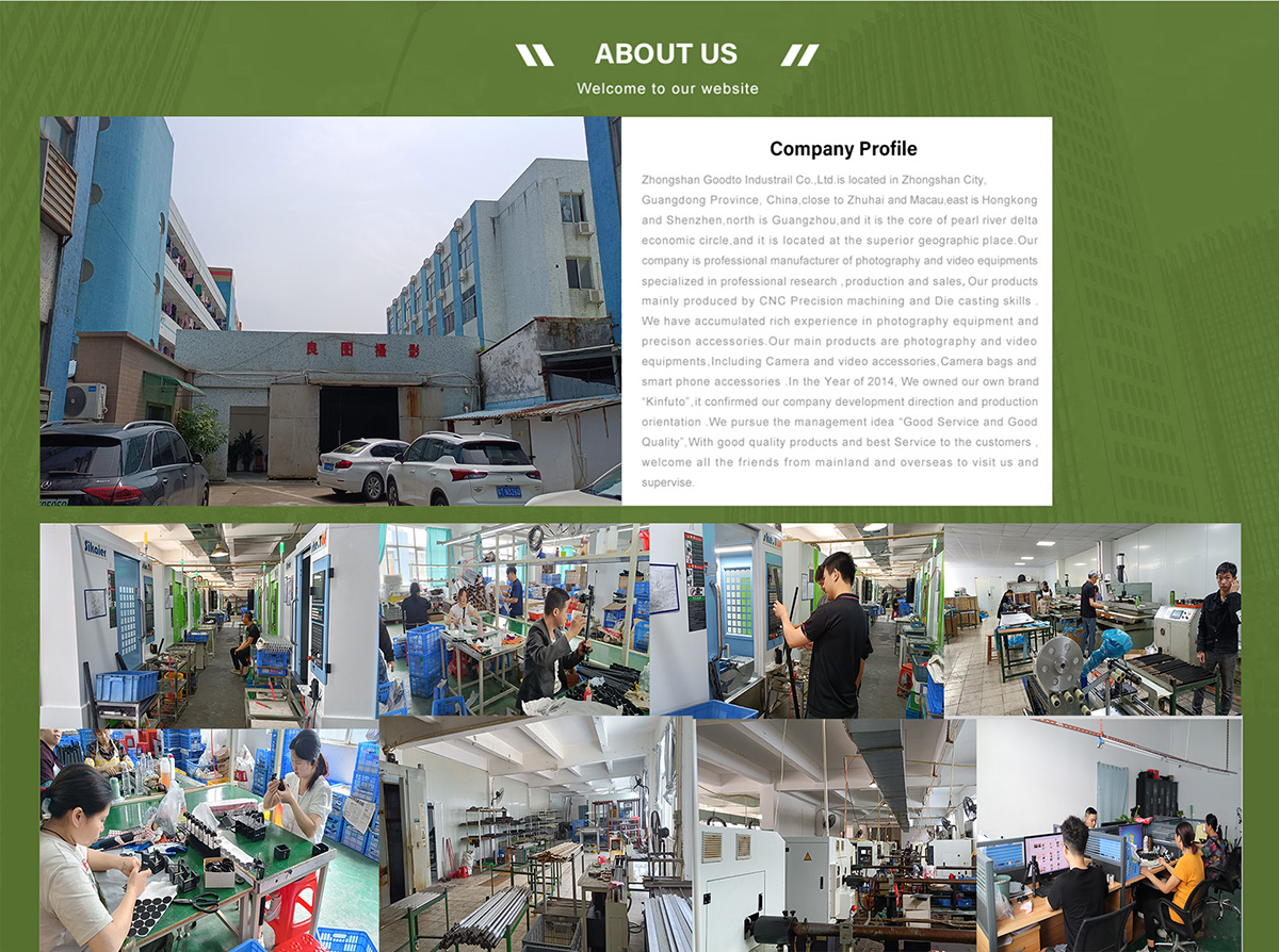 ZHONGSHAN GOODTO INDUSTRIAL CO., LTD Camera Tripods