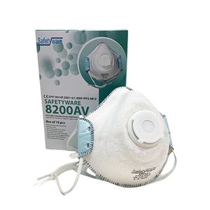 CE Disposable Activated Carbon FFP2 Respirator Mask Industrial Safety Dust Mask with Exhalation Valve